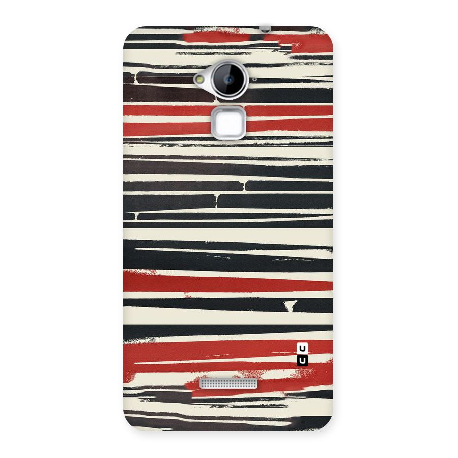 Messy Vintage Stripes Back Case for Coolpad Note 3