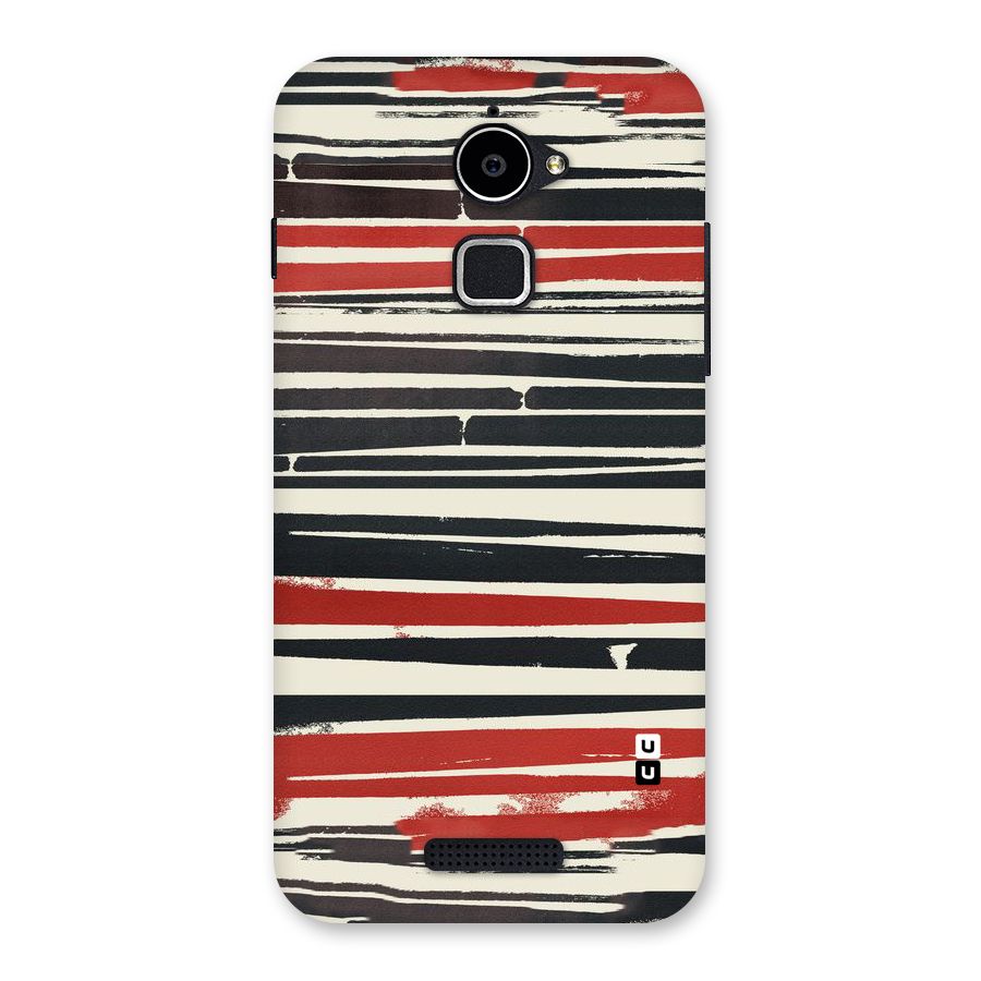 Messy Vintage Stripes Back Case for Coolpad Note 3 Lite
