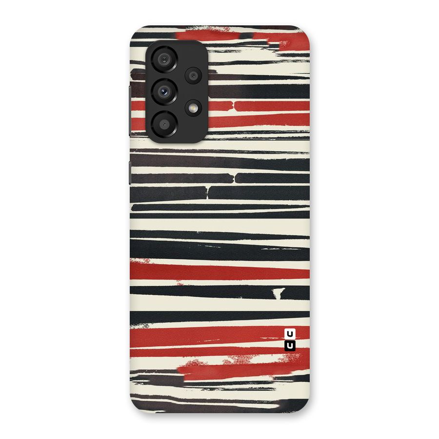 Messy Vintage Stripes Back Case for Galaxy A33 5G
