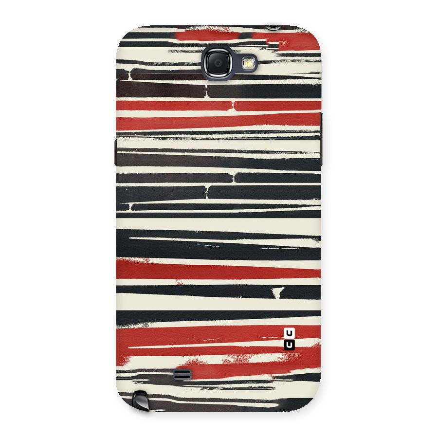 Messy Vintage Stripes Back Case for Galaxy Note 2