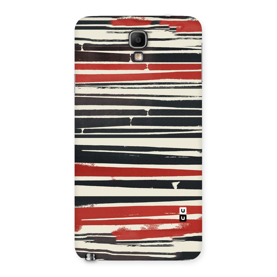 Messy Vintage Stripes Back Case for Galaxy Note 3 Neo