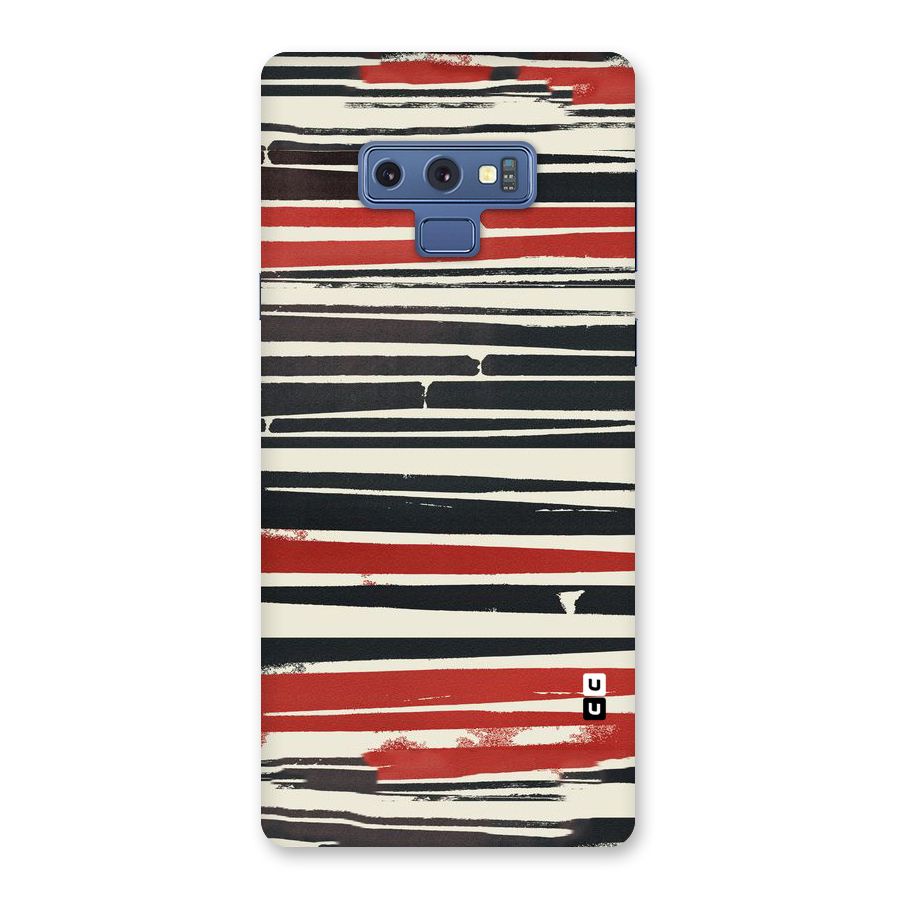 Messy Vintage Stripes Back Case for Galaxy Note 9
