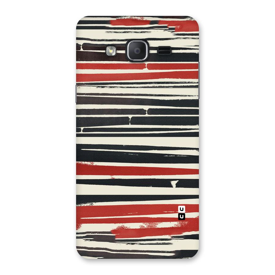 Messy Vintage Stripes Back Case for Galaxy On7 2015