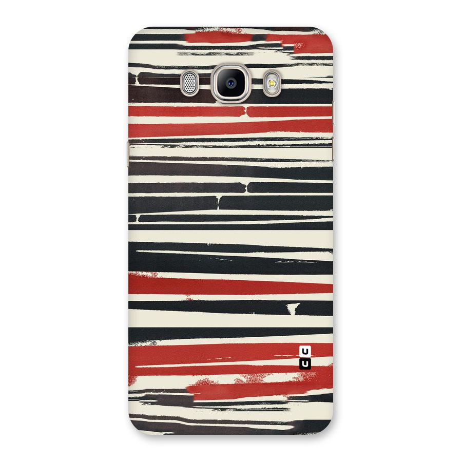 Messy Vintage Stripes Back Case for Galaxy On8