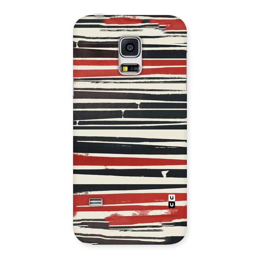 Messy Vintage Stripes Back Case for Galaxy S5 Mini