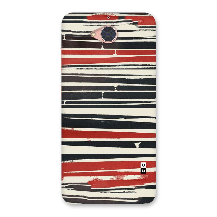 Messy Vintage Stripes Back Case for Gionee S6 Pro