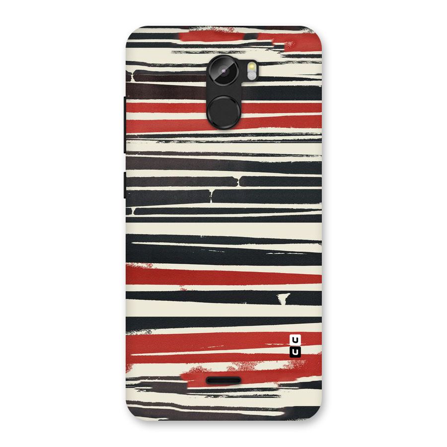 Messy Vintage Stripes Back Case for Gionee X1