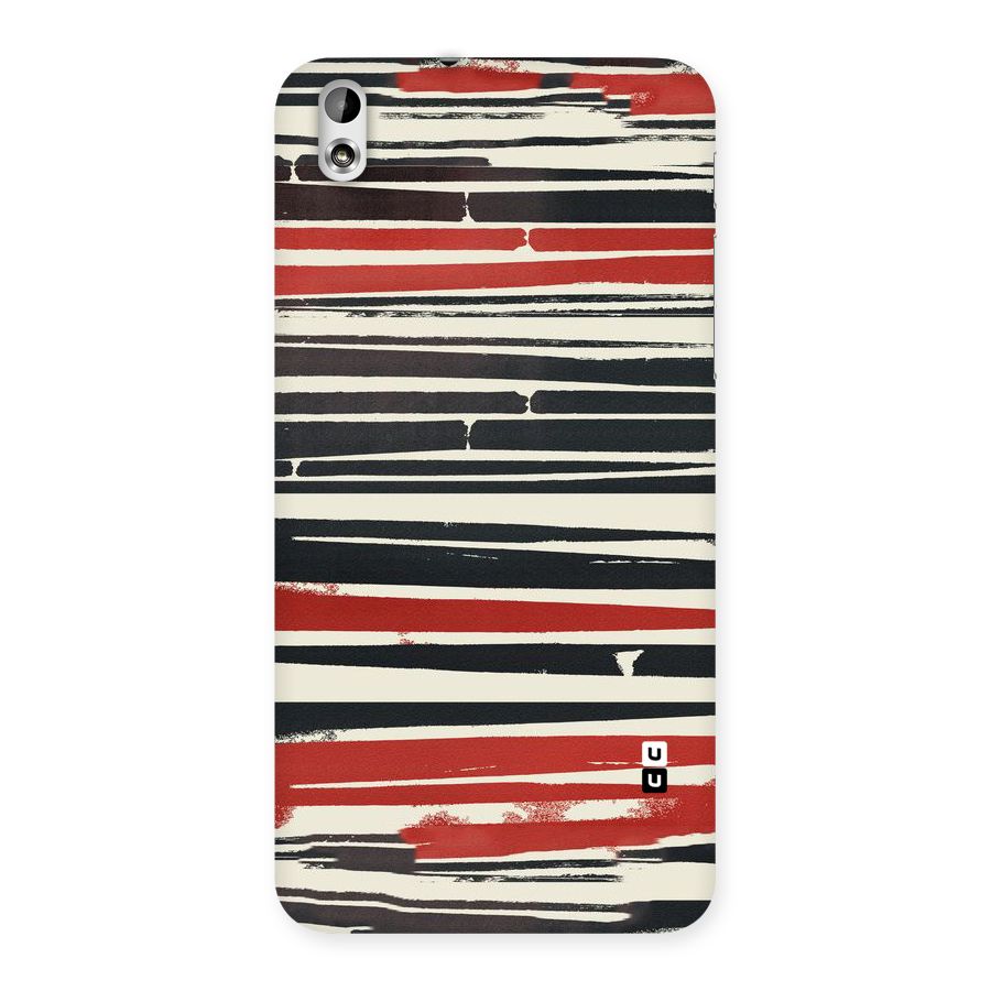 Messy Vintage Stripes Back Case for HTC Desire 816s