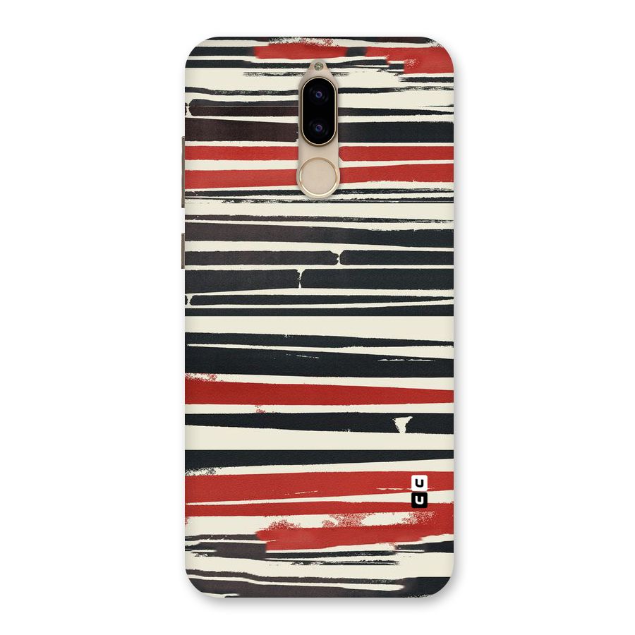 Messy Vintage Stripes Back Case for Honor 9i
