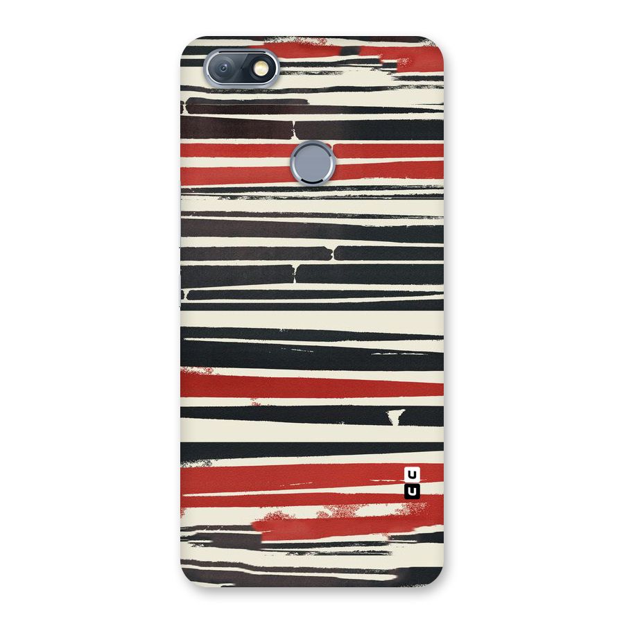 Messy Vintage Stripes Back Case for Infinix Note 5