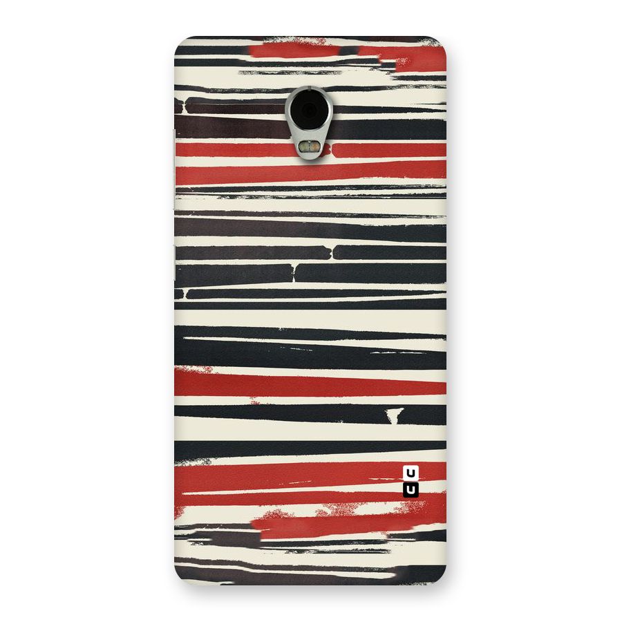 Messy Vintage Stripes Back Case for Lenovo Vibe P1