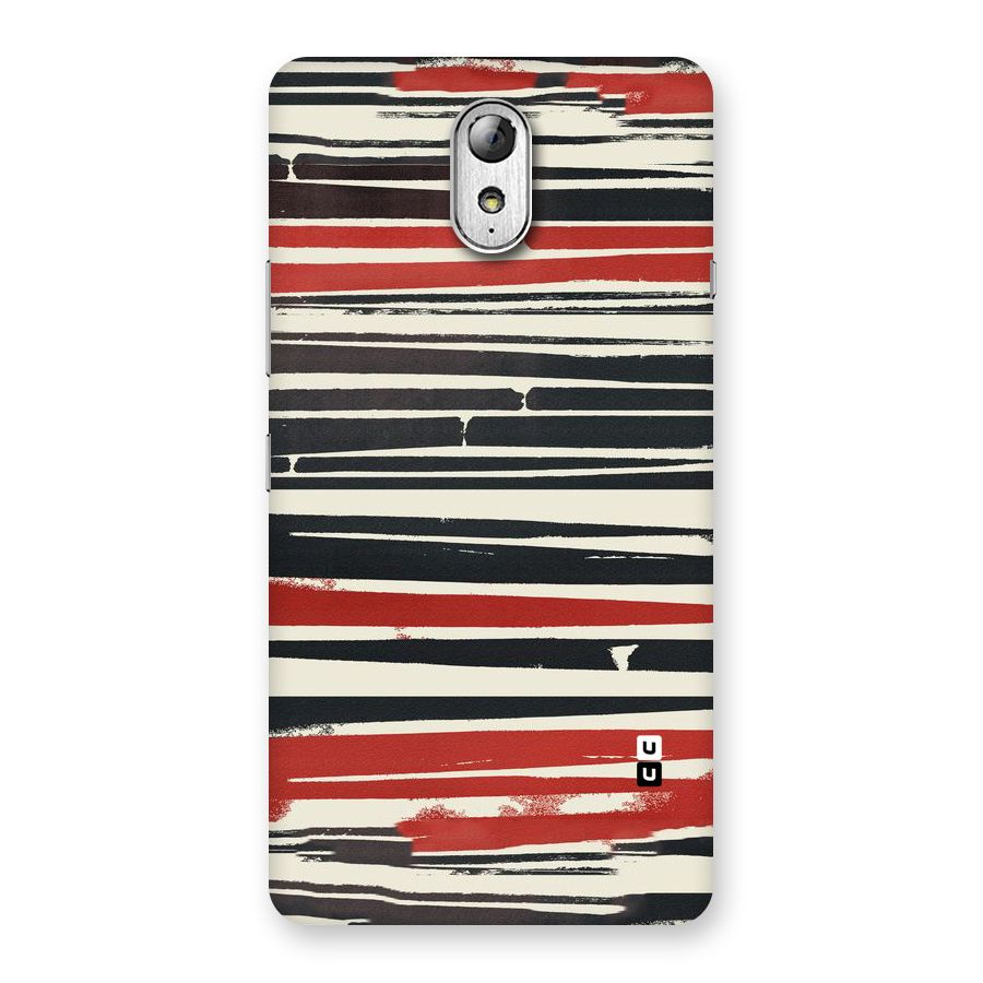 Messy Vintage Stripes Back Case for Lenovo Vibe P1M
