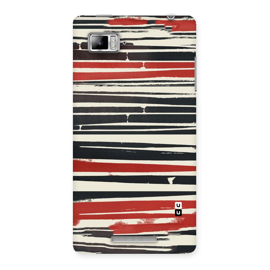 Messy Vintage Stripes Back Case for Lenovo Vibe Z K910
