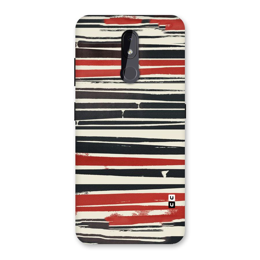 Messy Vintage Stripes Back Case for Nokia 3.2