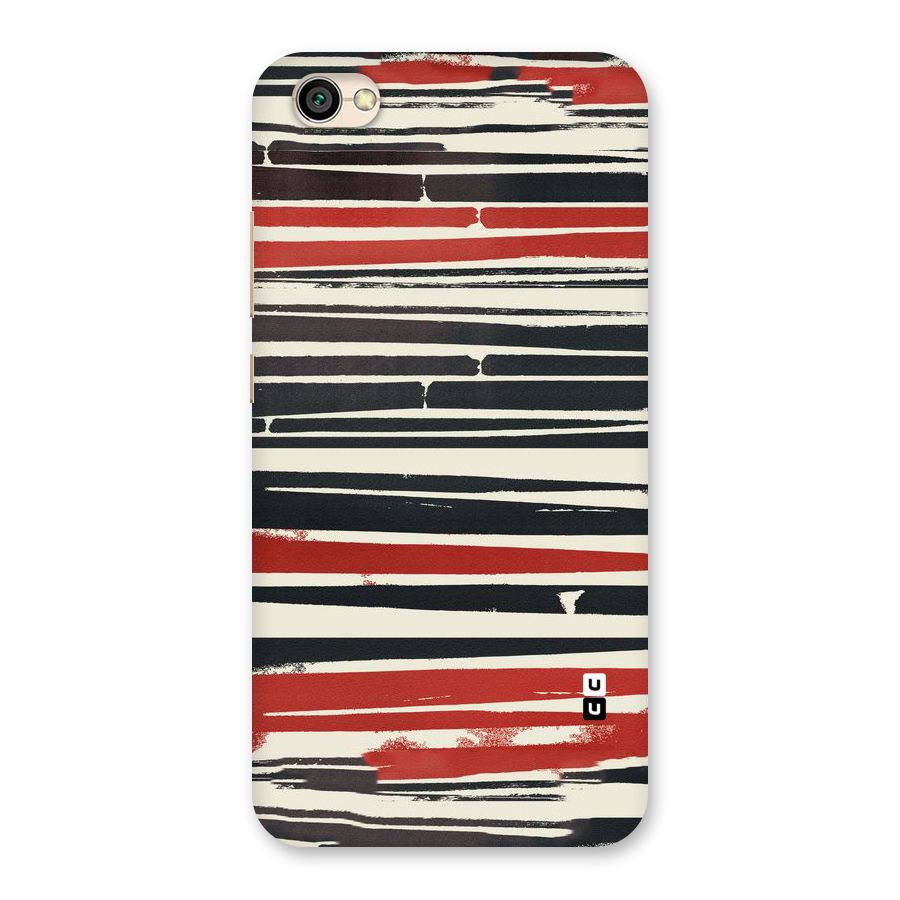 Messy Vintage Stripes Back Case for Redmi Y1 Lite
