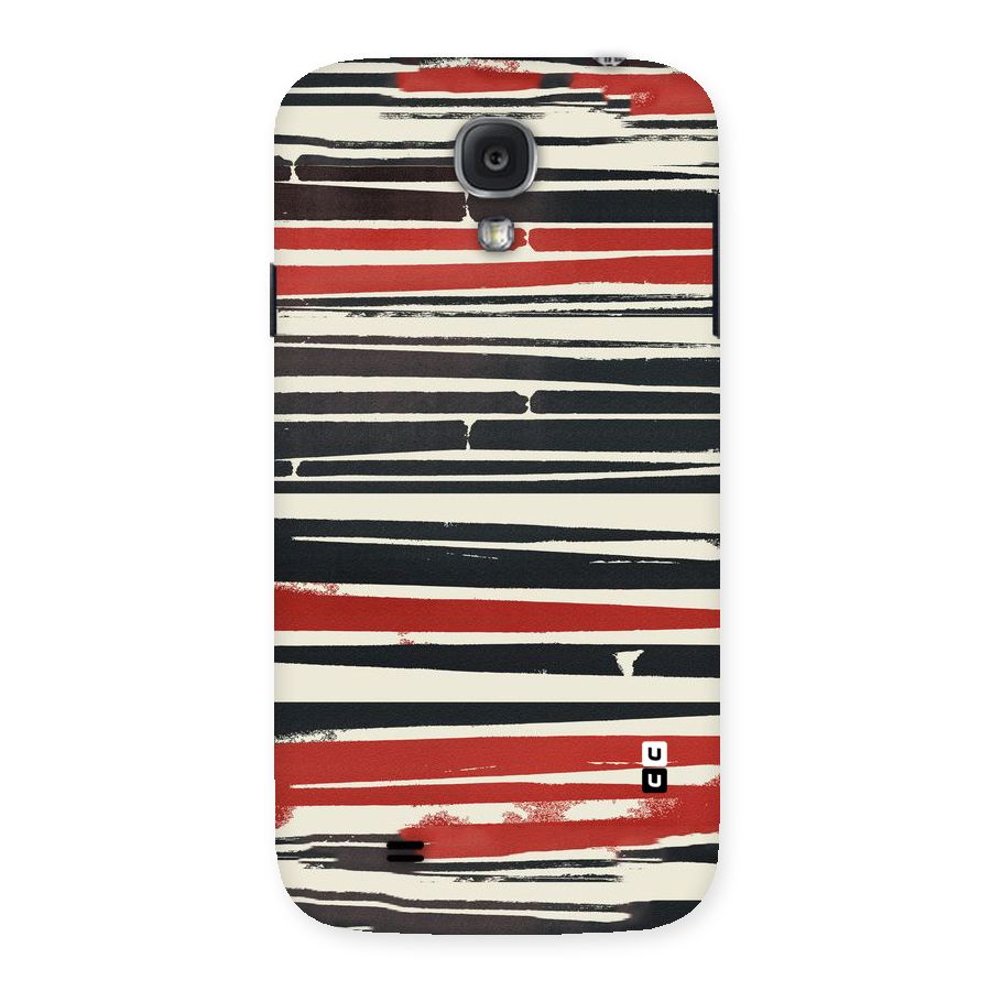 Messy Vintage Stripes Back Case for Samsung Galaxy S4