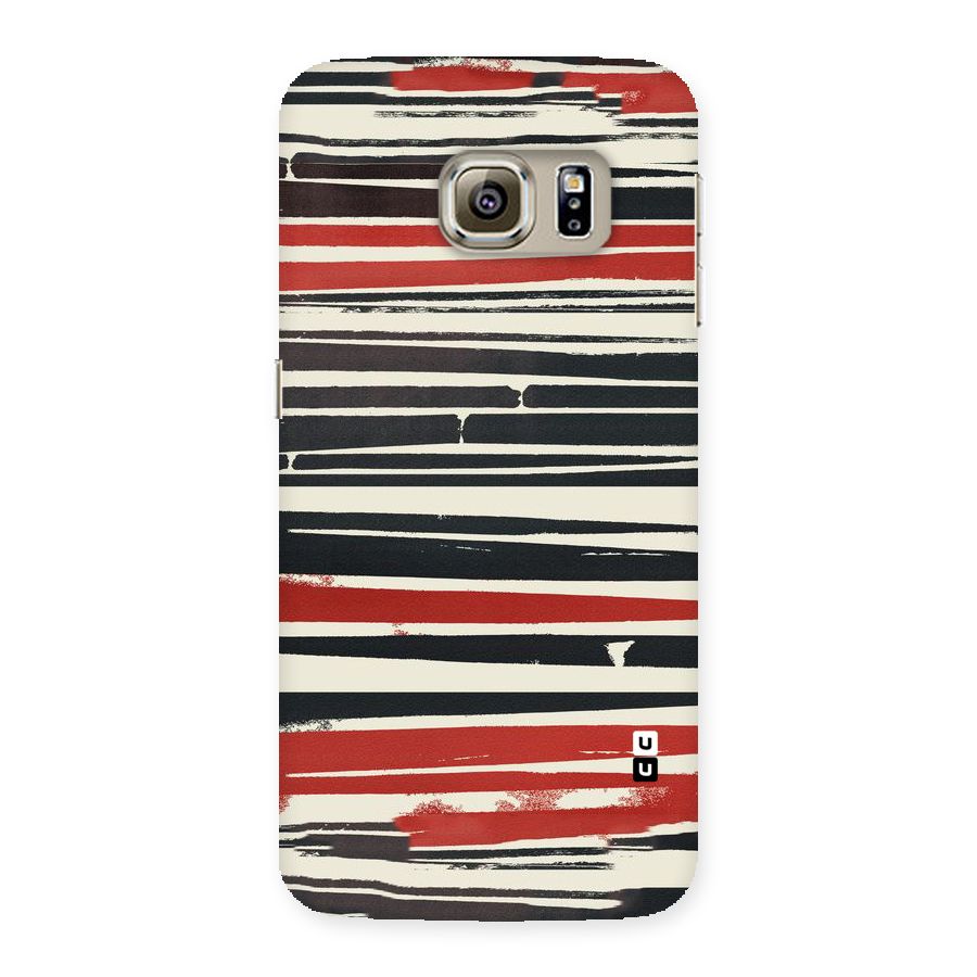 Messy Vintage Stripes Back Case for Samsung Galaxy S6 Edge Plus