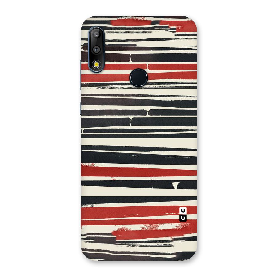 Messy Vintage Stripes Back Case for Zenfone Max Pro M2