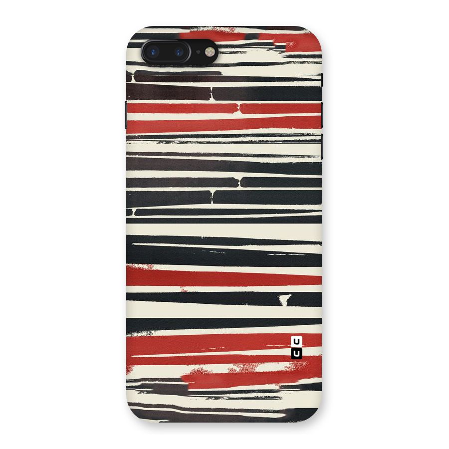 Messy Vintage Stripes Back Case for iPhone 7 Plus