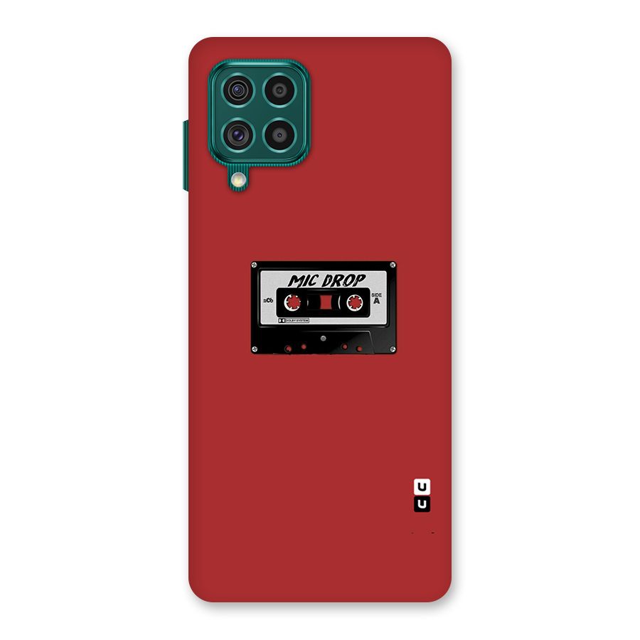 Mic Drop Cassette Minimalistic Back Case for Galaxy F62