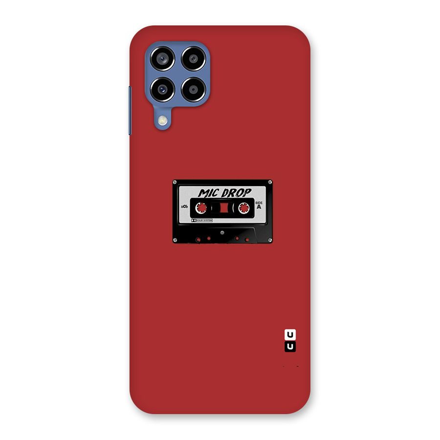 Mic Drop Cassette Minimalistic Back Case for Galaxy M53 5G
