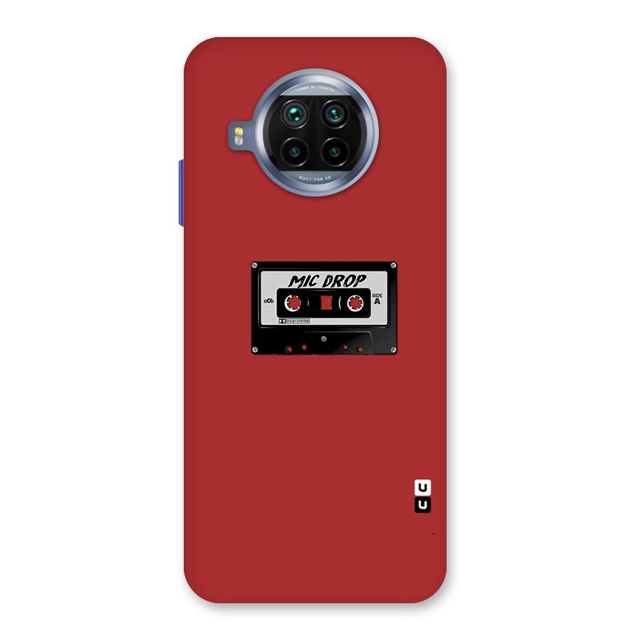 Mic Drop Cassette Minimalistic Back Case for Mi 10i