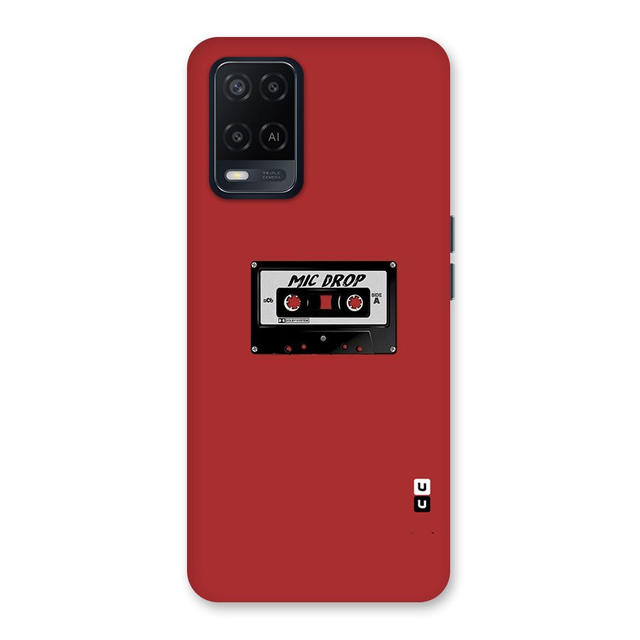 Mic Drop Cassette Minimalistic Back Case for Oppo A54