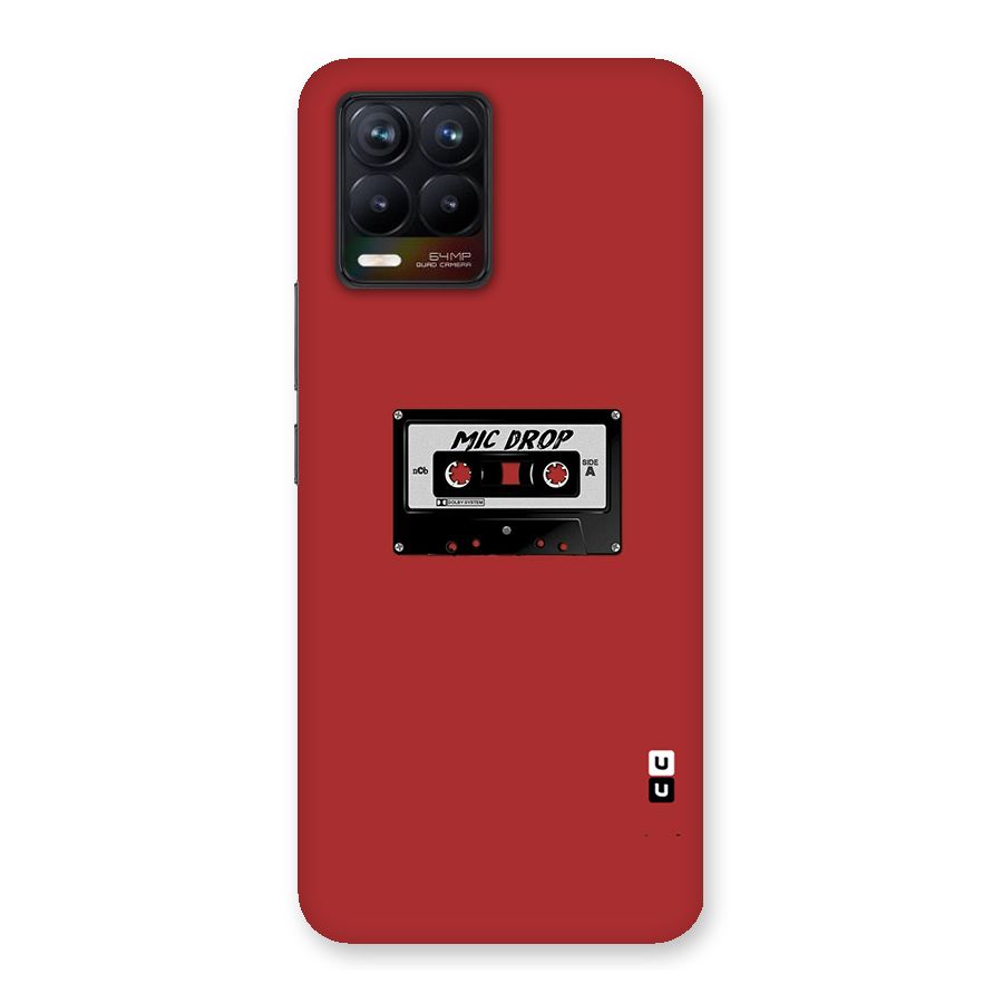 Mic Drop Cassette Minimalistic Back Case for Realme 8