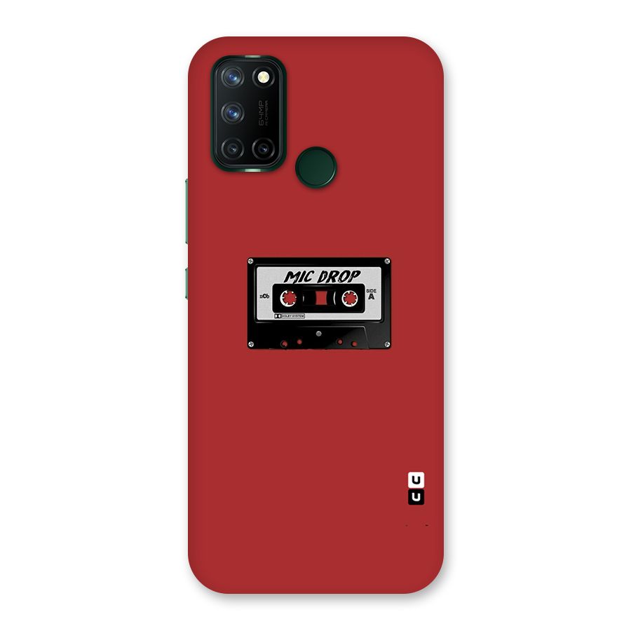 Mic Drop Cassette Minimalistic Back Case for Realme C17