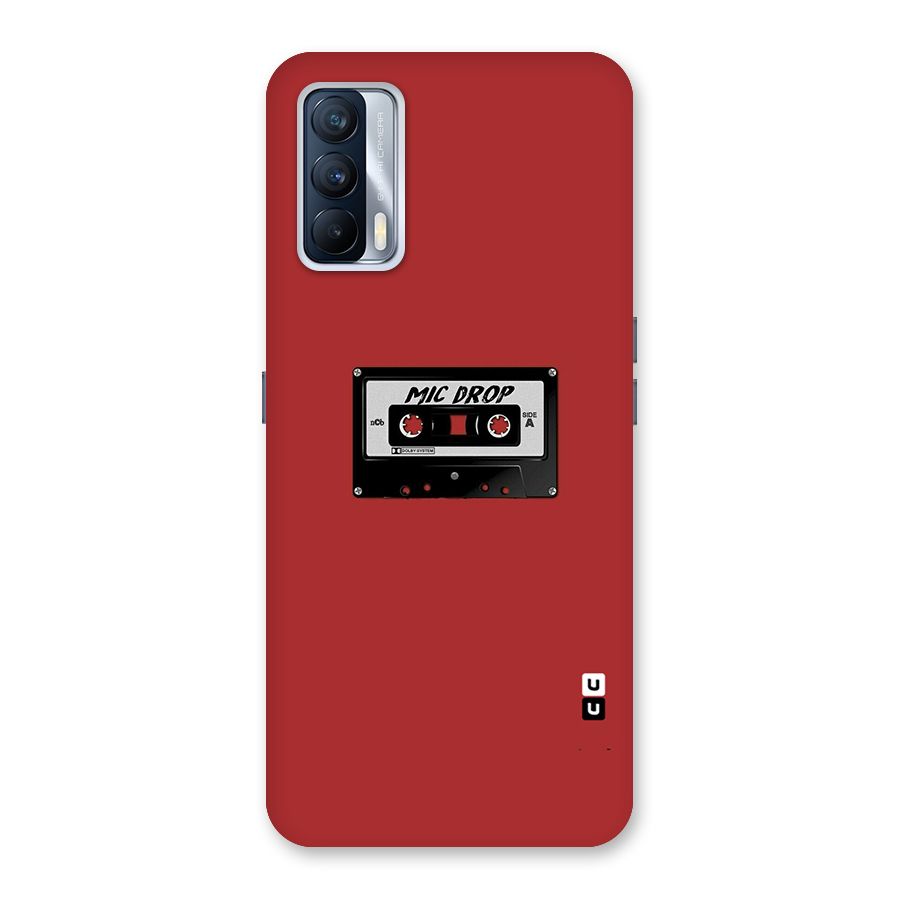 Mic Drop Cassette Minimalistic Back Case for Realme X7