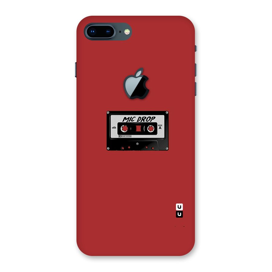 Mic Drop Cassette Minimalistic Back Case for iPhone 7 Plus Apple Cut