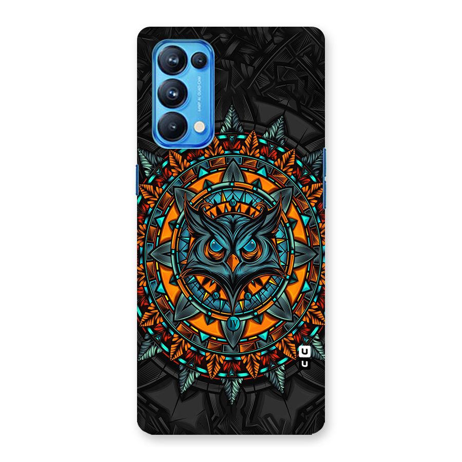 Mighty Owl Artwork Back Case for Oppo Reno5 Pro 5G