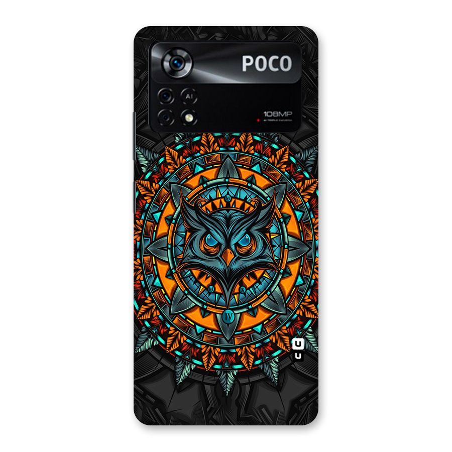 Mighty Owl Artwork Back Case for Poco X4 Pro 5G