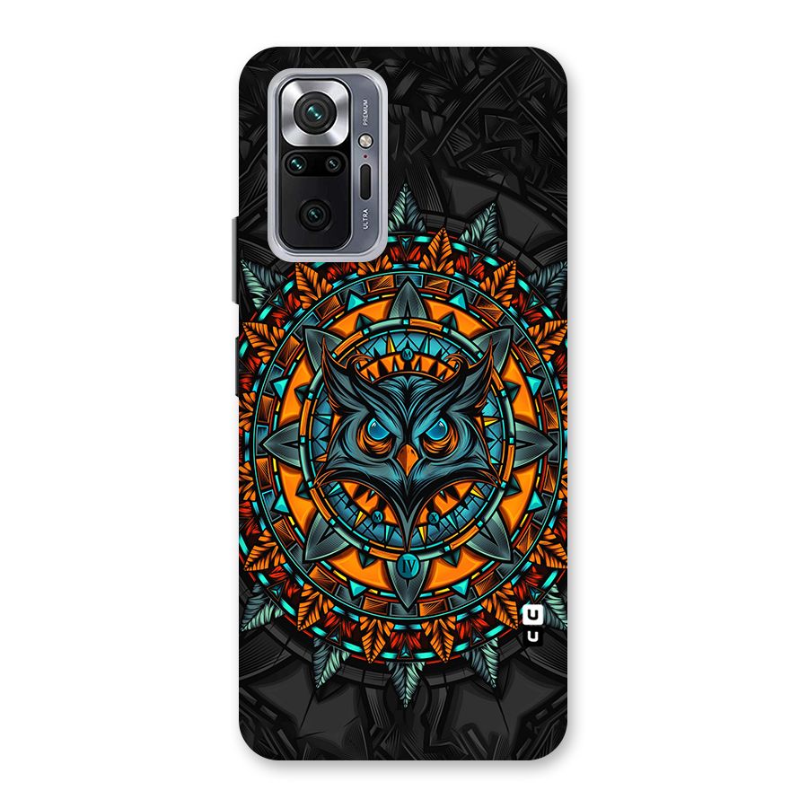 Mighty Owl Artwork Back Case for Redmi Note 10 Pro