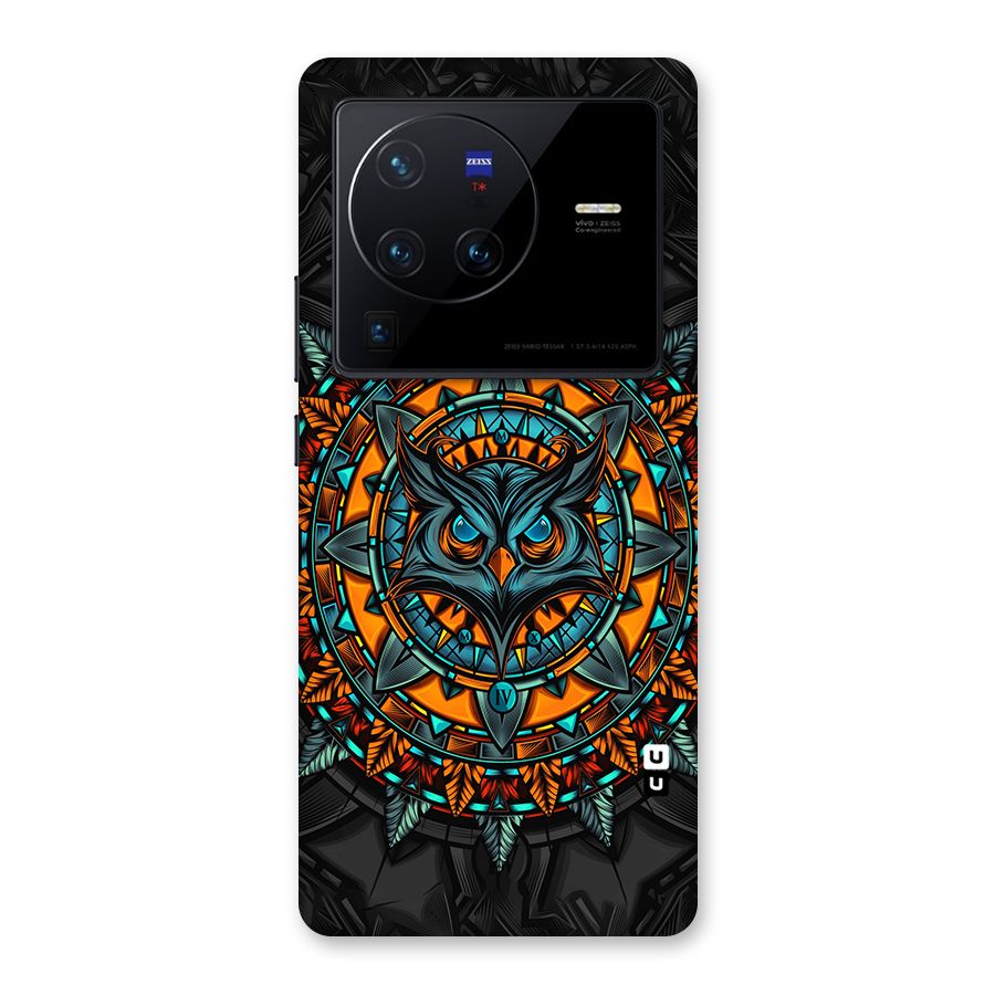 Mighty Owl Artwork Back Case for Vivo X80 Pro