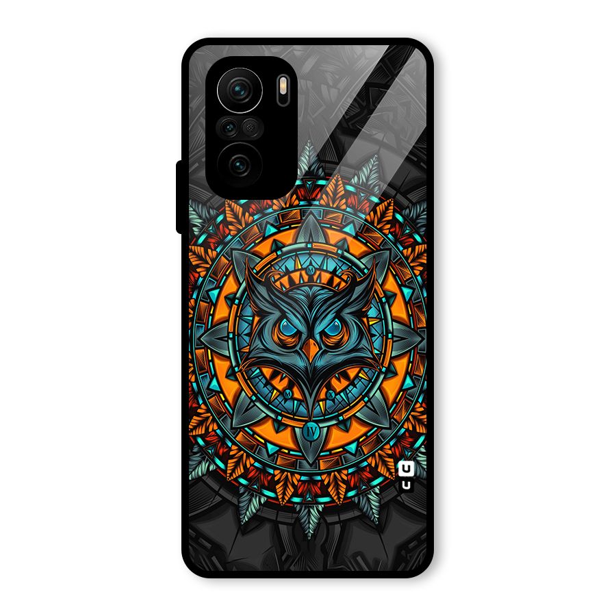 Mighty Owl Artwork Glass Back Case for Mi 11x