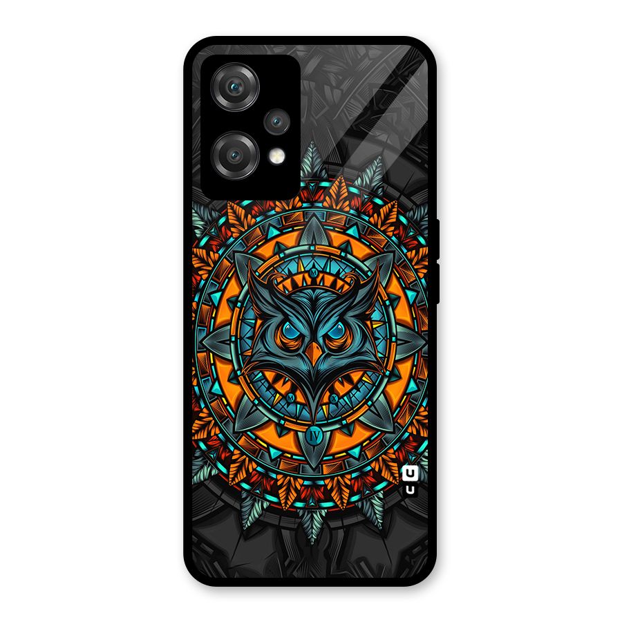 Mighty Owl Artwork Glass Back Case for OnePlus Nord CE 2 Lite 5G
