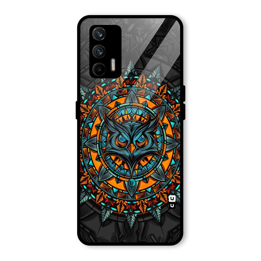 Mighty Owl Artwork Glass Back Case for Realme GT 5G