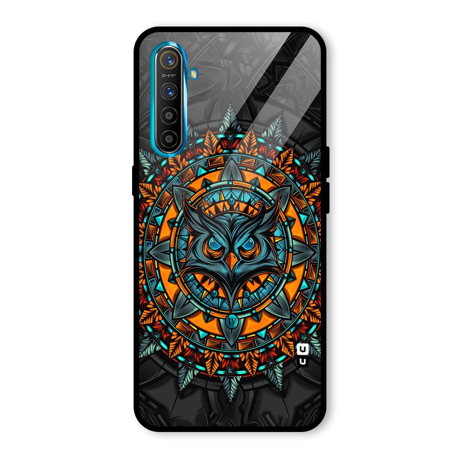 Mighty Owl Artwork Glass Back Case for Realme X2