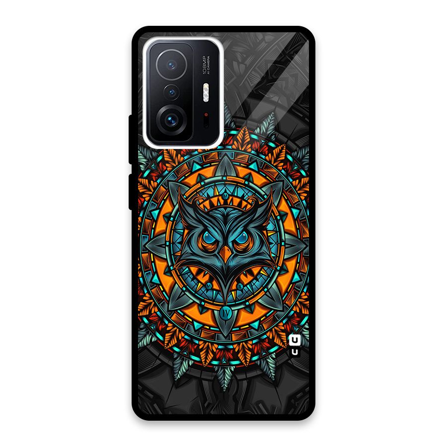 Mighty Owl Artwork Glass Back Case for Xiaomi 11T Pro