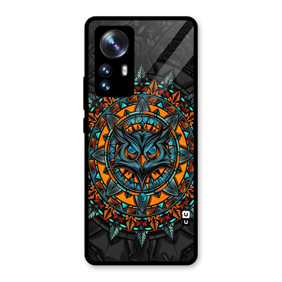 Mighty Owl Artwork Glass Back Case for Xiaomi 12 Pro