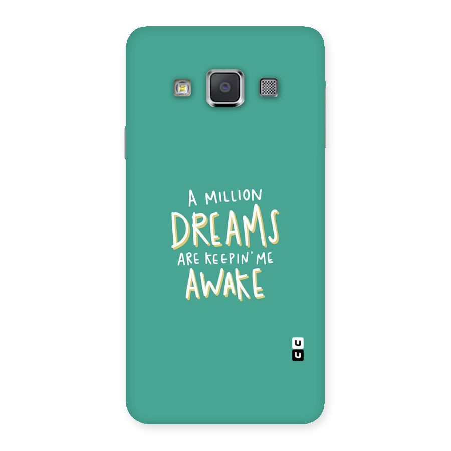 Million Dreams Back Case for Galaxy A3