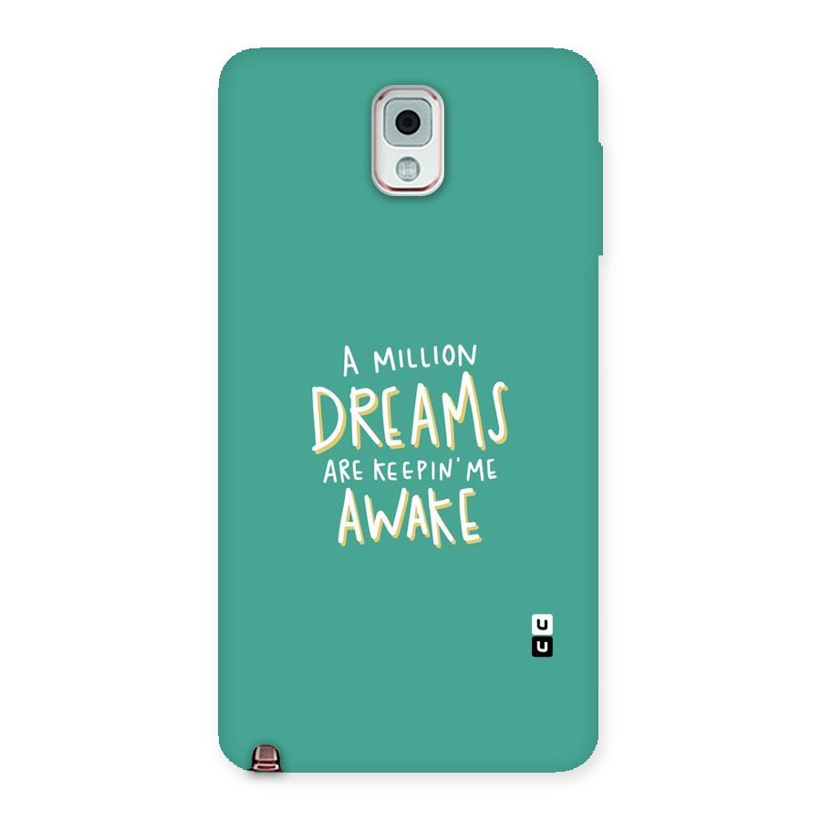 Million Dreams Back Case for Galaxy Note 3