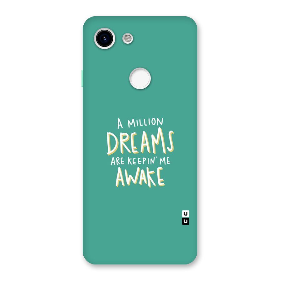 Million Dreams Back Case for Google Pixel 3