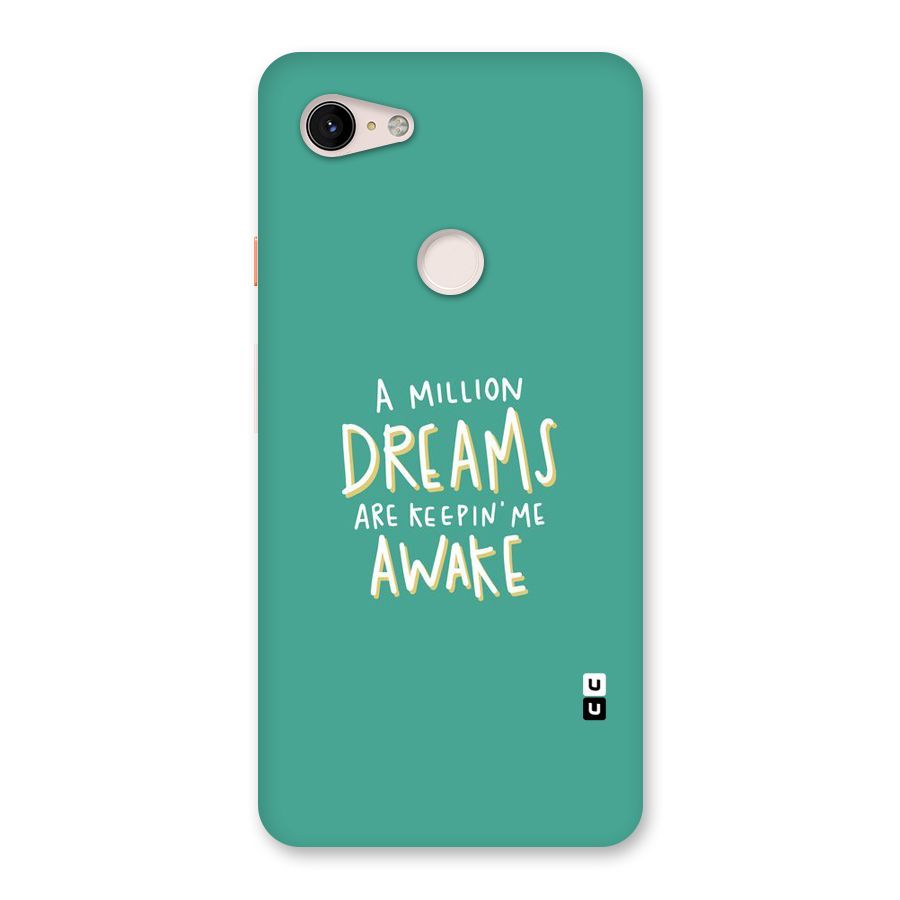 Million Dreams Back Case for Google Pixel 3 XL