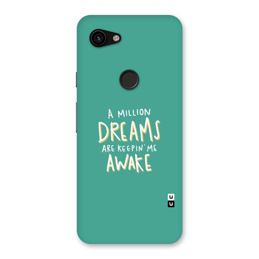 Million Dreams Back Case for Google Pixel 3a