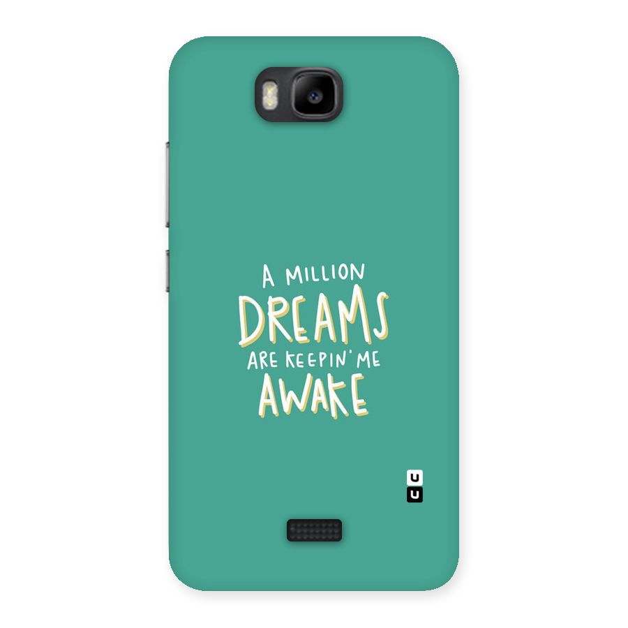 Million Dreams Back Case for Honor Bee