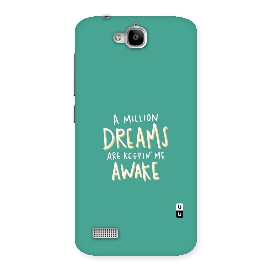 Million Dreams Back Case for Honor Holly
