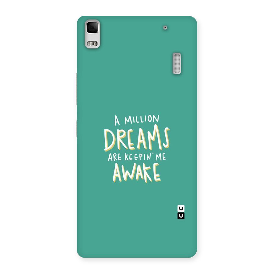 Million Dreams Back Case for Lenovo K3 Note
