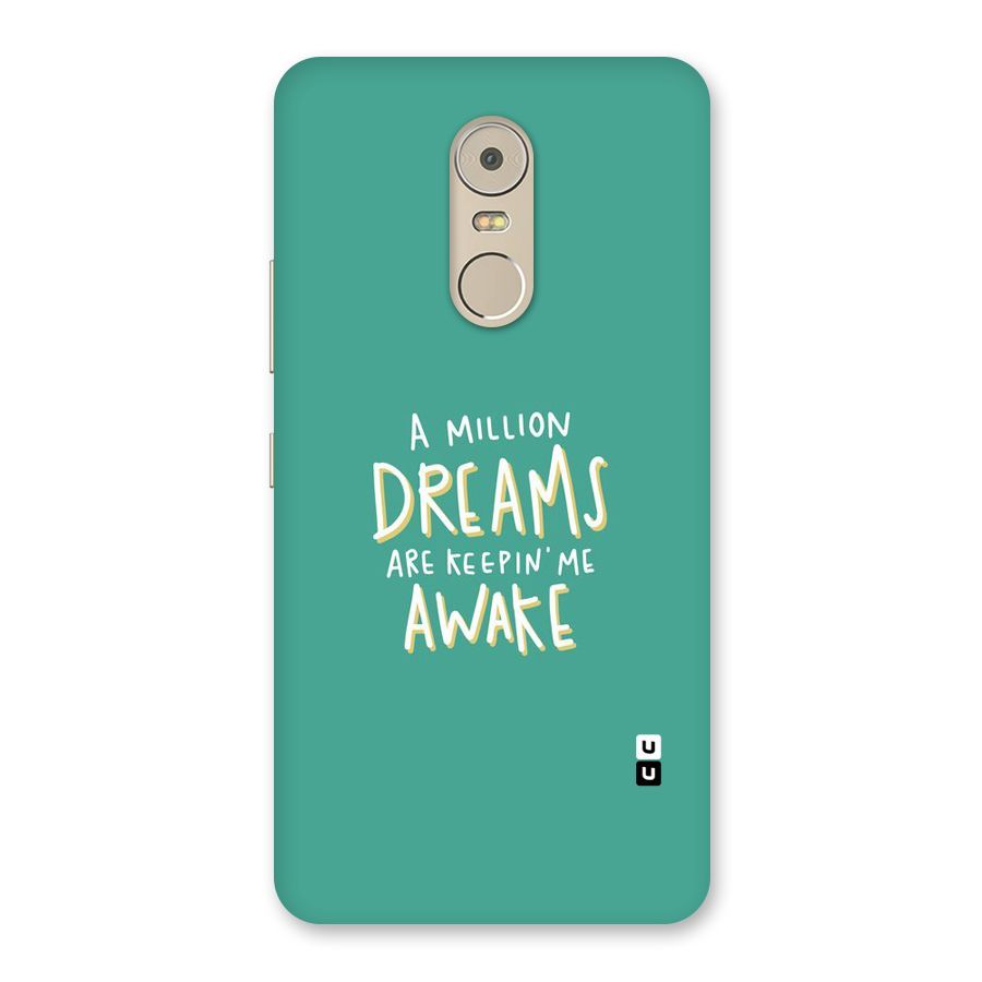 Million Dreams Back Case for Lenovo K6 Note